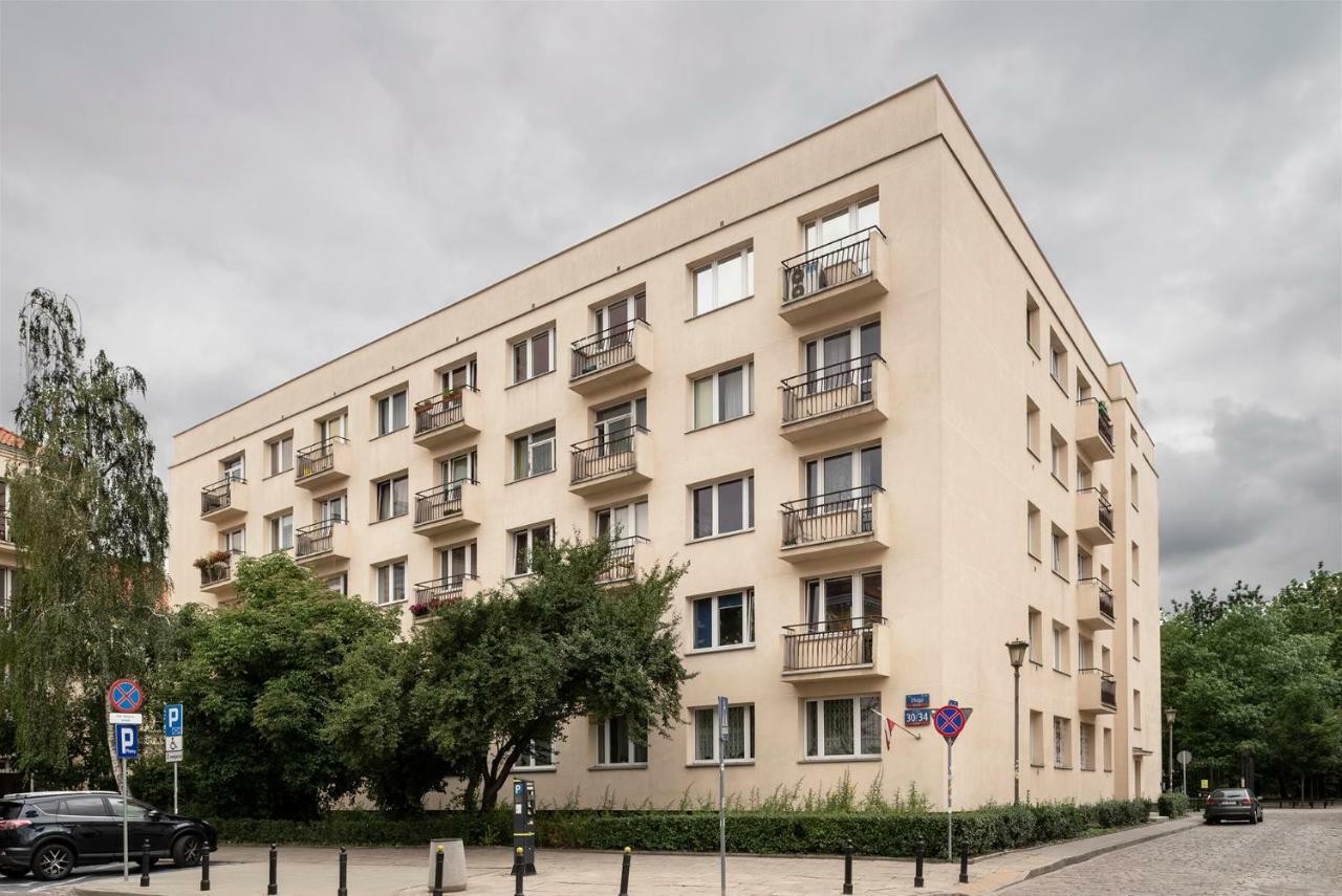 Apartament Ogrod Krasinskich Varşova Dış mekan fotoğraf